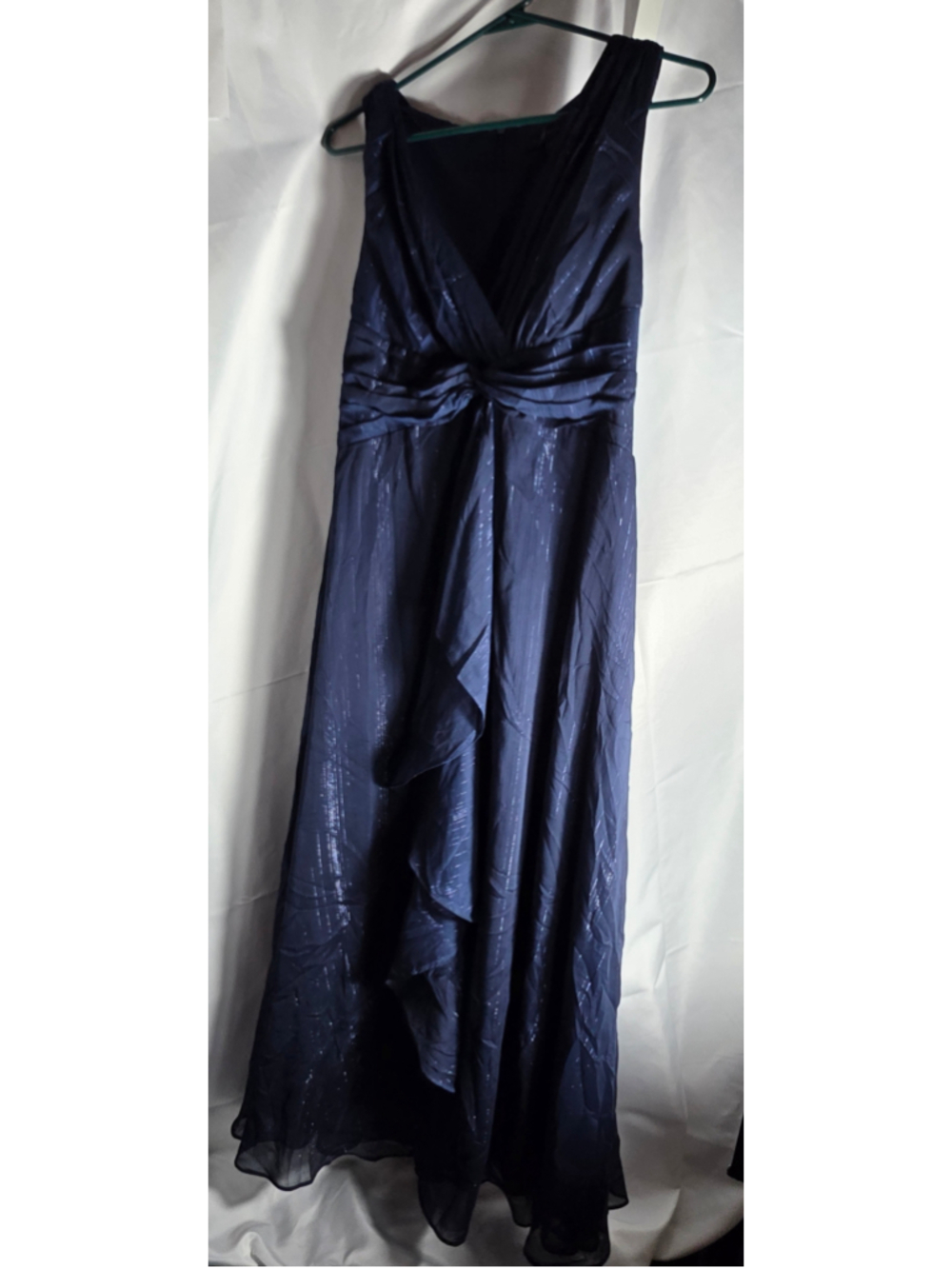 Women's Ever Pretty Midi Dress Navy Blue Size M 8 bridesmaid formal feminine